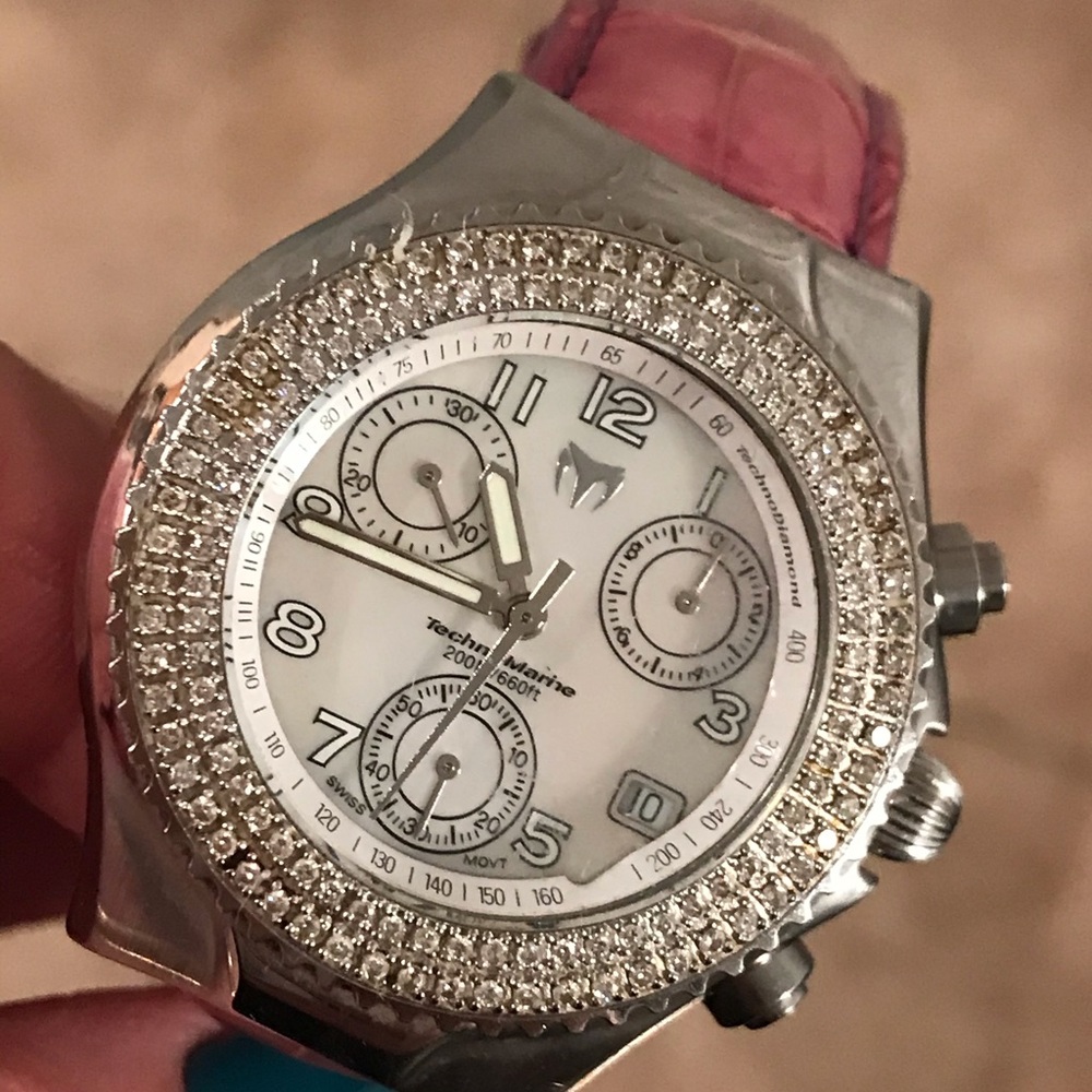 Technomarine Diamond Chrono Watch - Picture 4 of 7